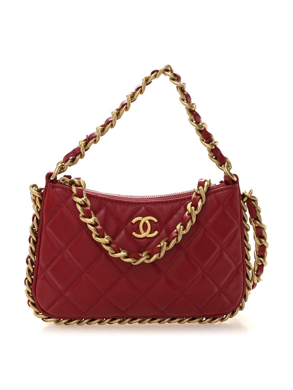 Chanel Shiny Lambskin Quilted Trendy #364490C34B